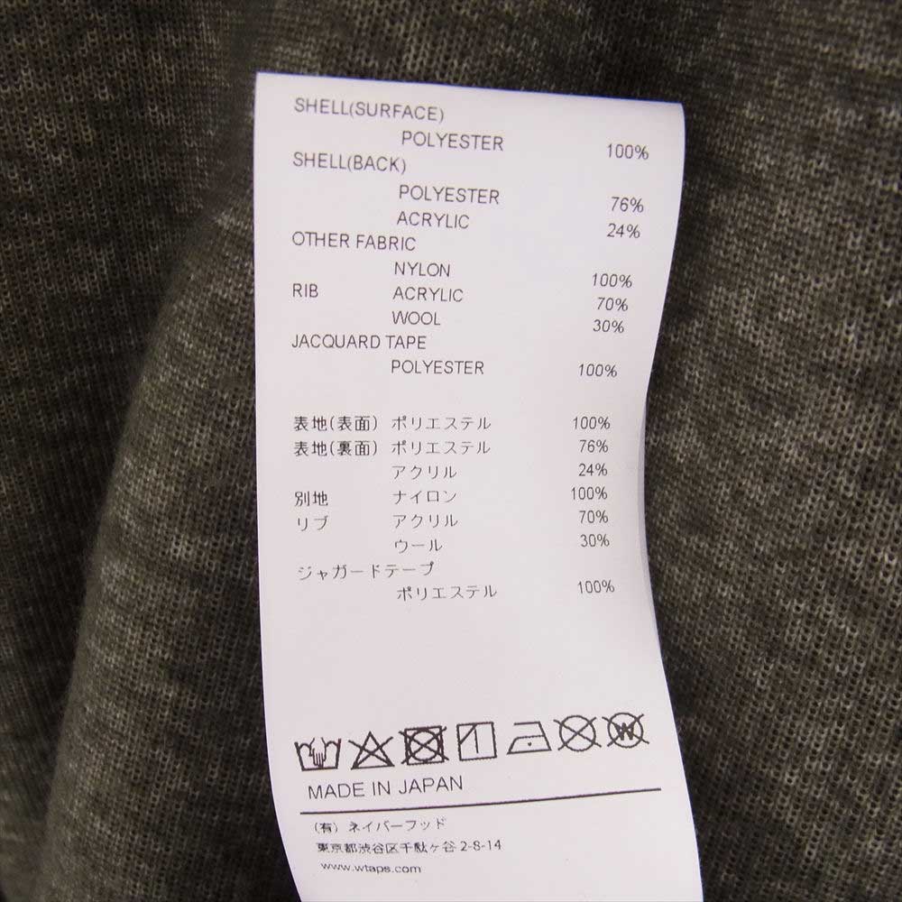 WTAPS ダブルタップス ジャケット 22AW 222ATDT-JKM02 Jacket Poac