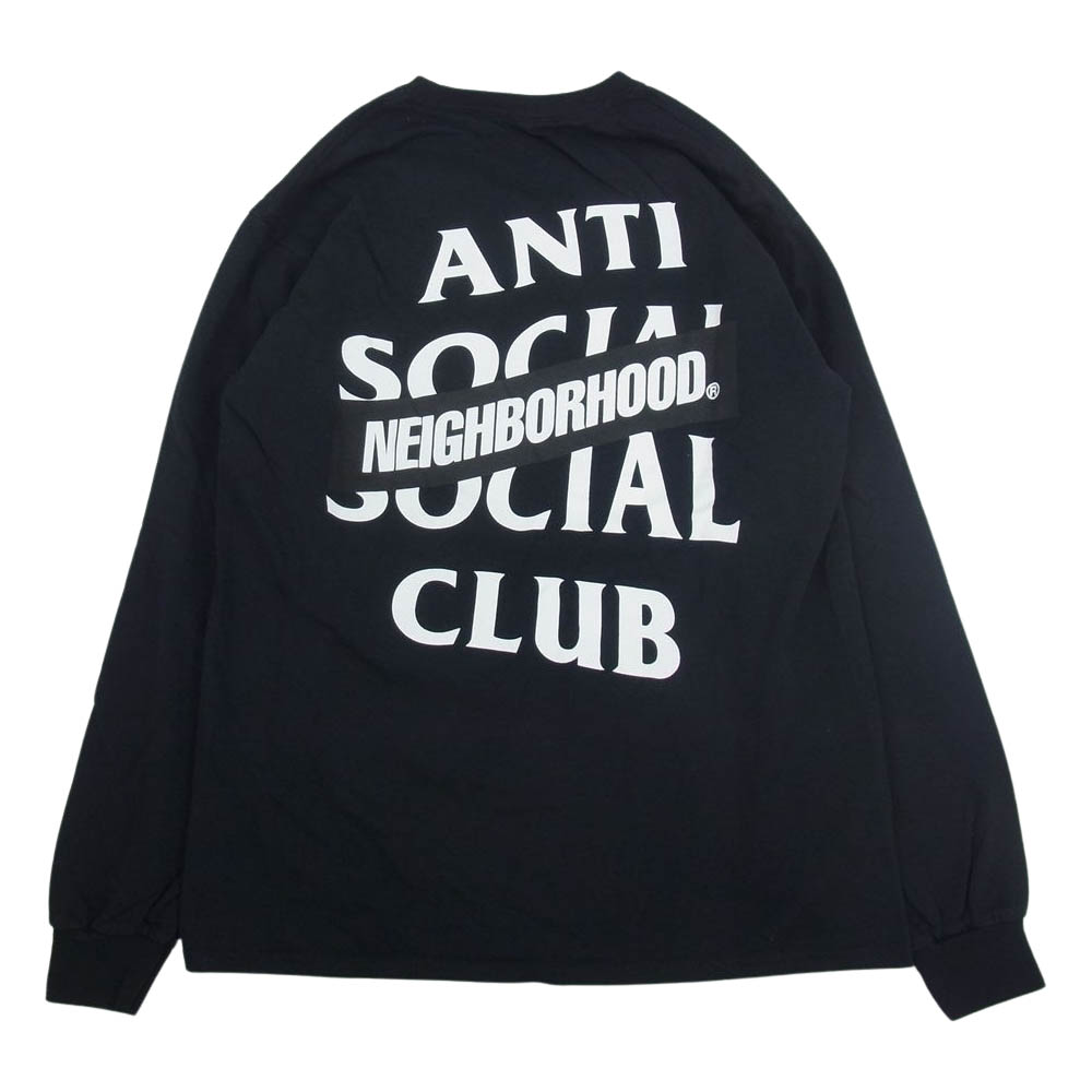 NEIGHBORHOOD ネイバーフッド×アンチソーシャルクラブ　ロングTシャツ