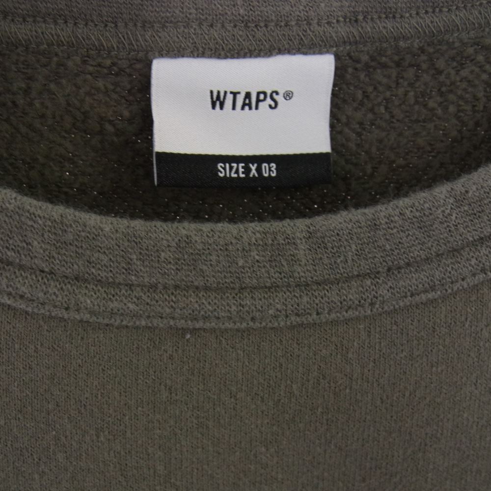 WTAPS ダブルタップス スウェット 21AW SCREEN WTVUA CREWNECK SWEAT