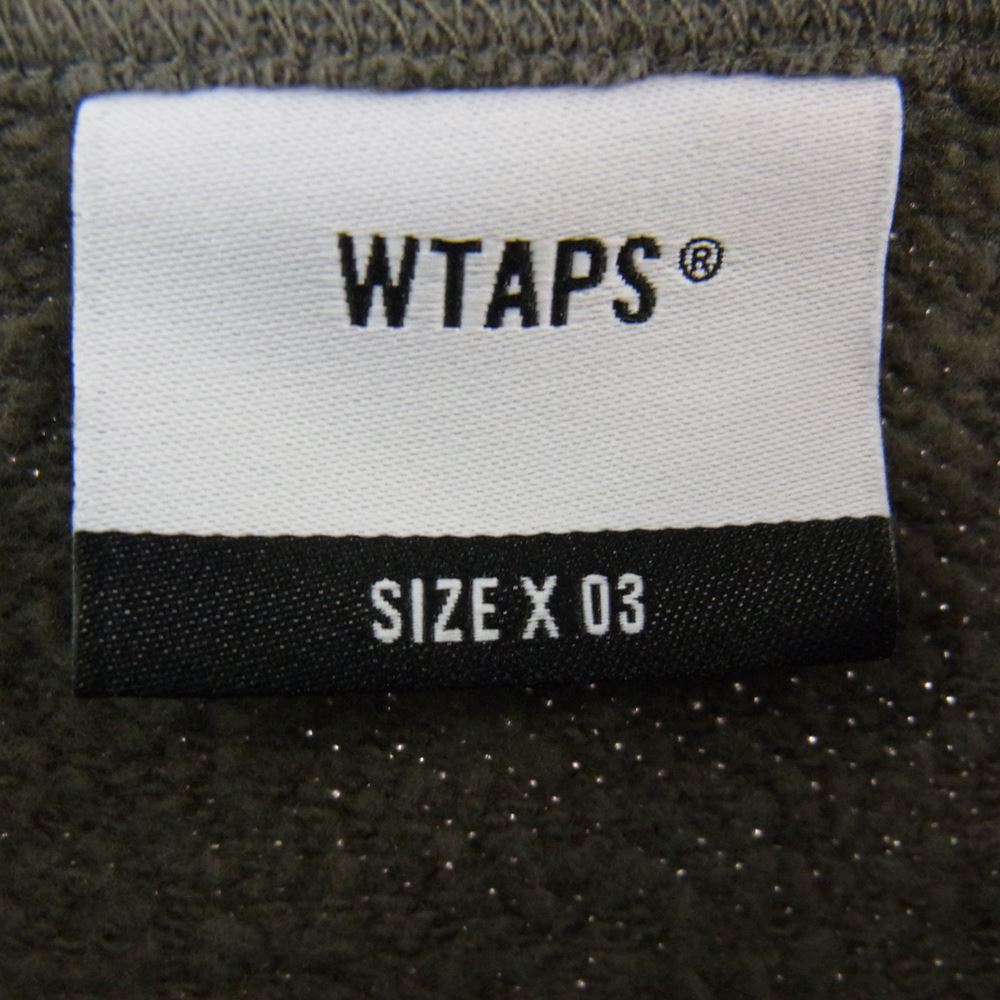 WTAPS ダブルタップス スウェット 21AW SCREEN WTVUA CREWNECK SWEAT