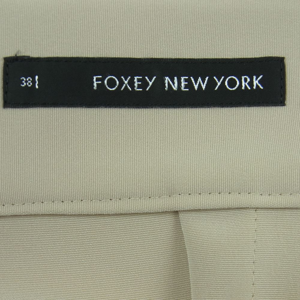 FOXEY フォクシー スカート 25738-NSSFA227T リボン マット ストレッチ