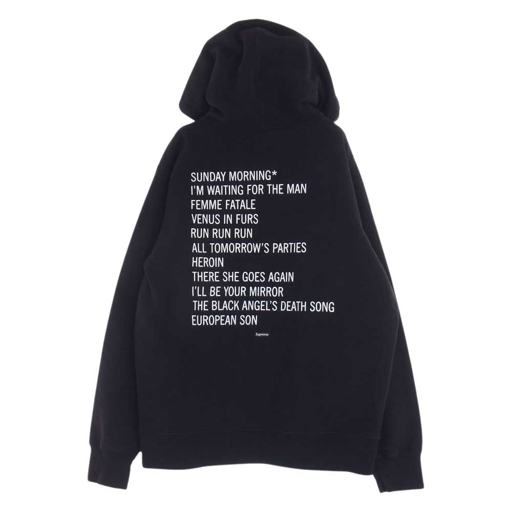 Supreme シュプリーム パーカー 19AW × Velvet underground ...