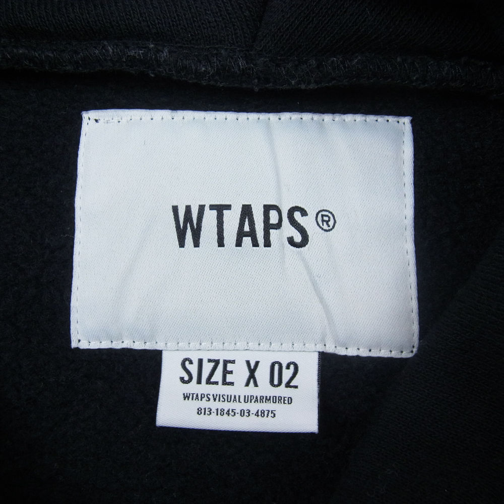 WTAPS ダブルタップス パーカー 19AW 192ATDT-CSM27 SBS SWEATSHIRT