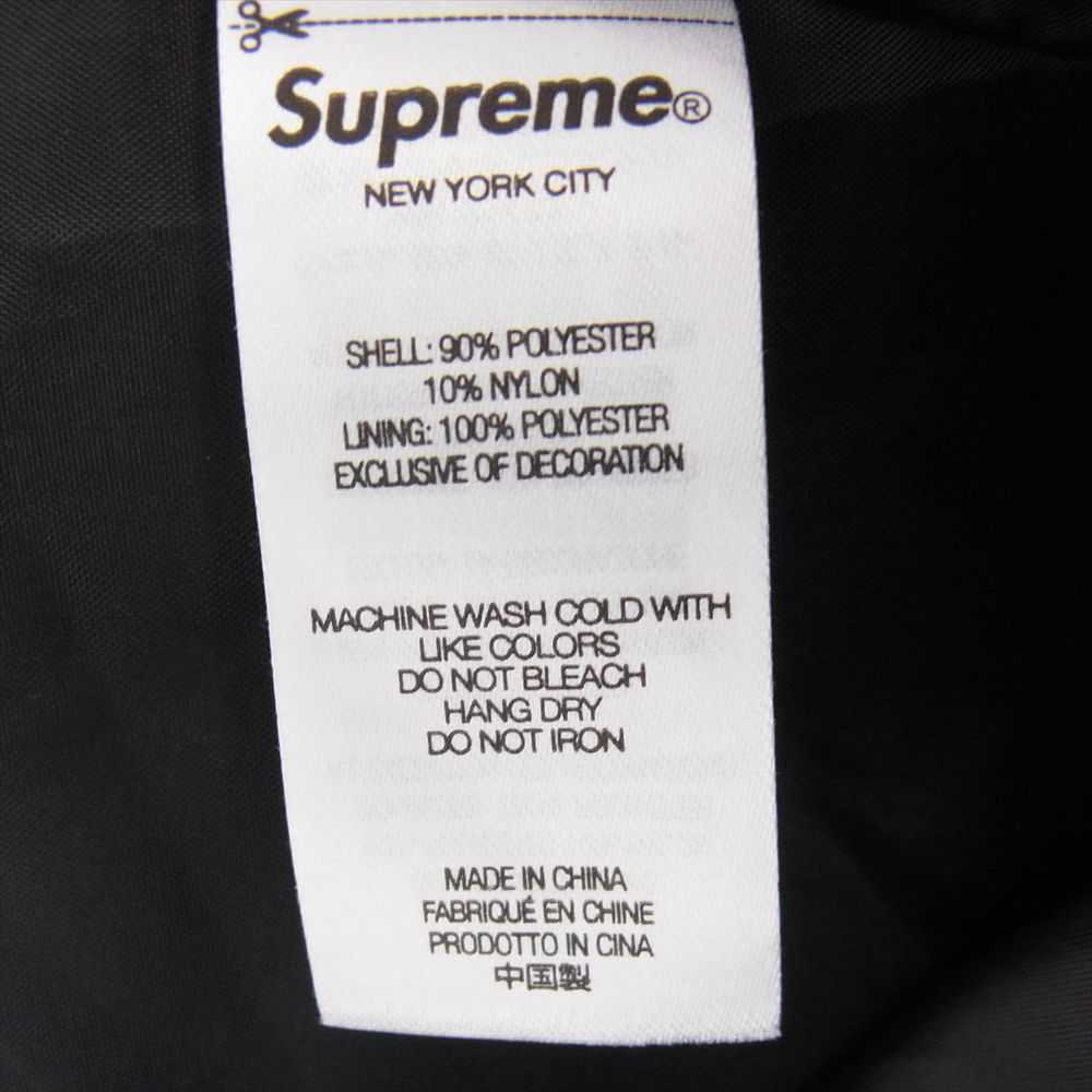 Supreme シュプリーム ジャケット 23SS Lightweight Nylon Hooded Jacket ライトウェイト ナイロン フーデッド ジャケット ブラック系 S【美品】