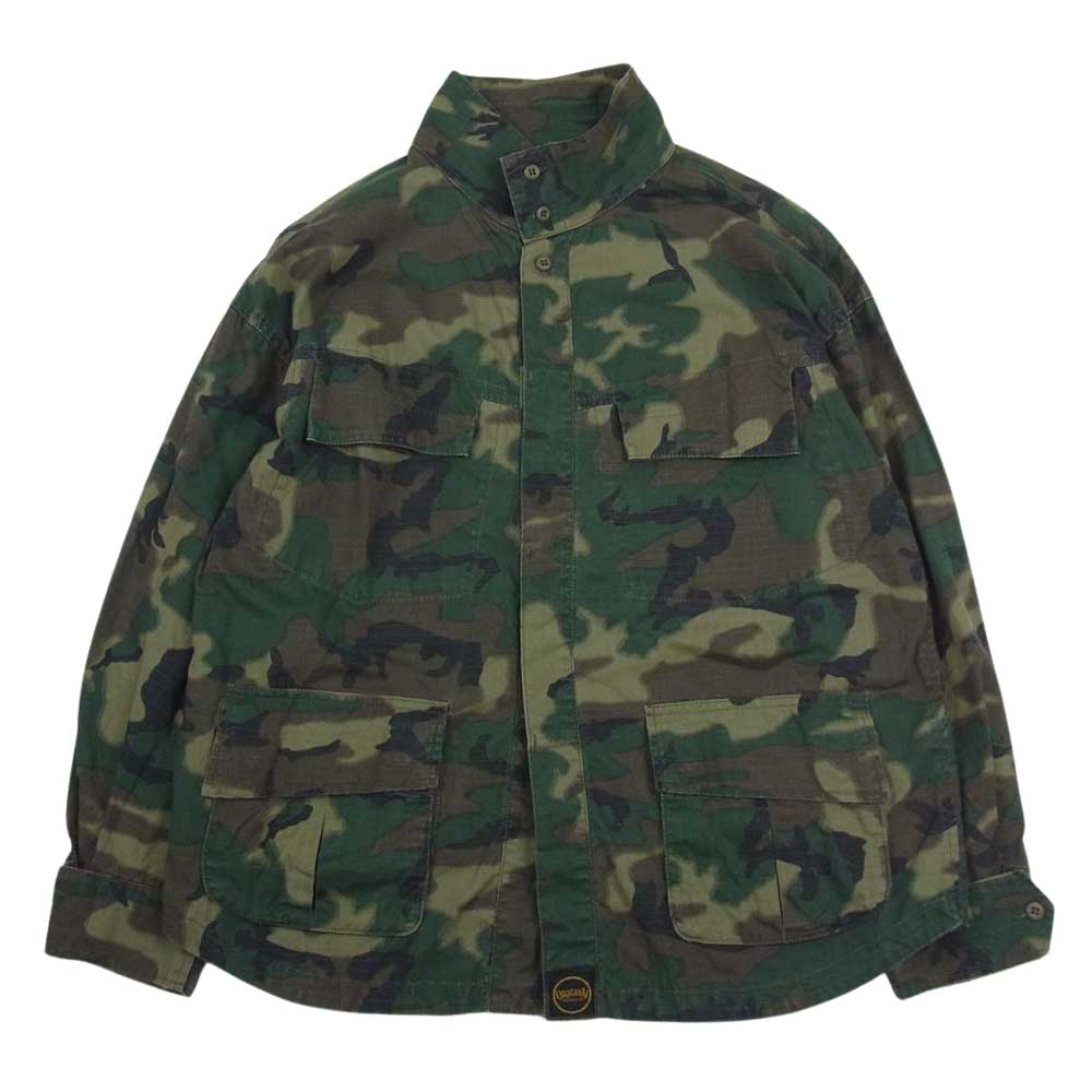 New 1990s US army woodland BDU camouflage jacket coat camo military ripstop