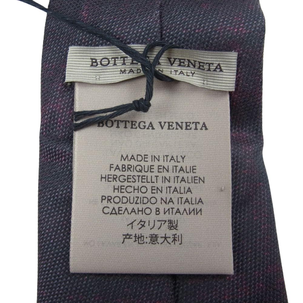 BOTTEGAVENETA ボッテガヴェネタ シルク ネクタイ グレー系-