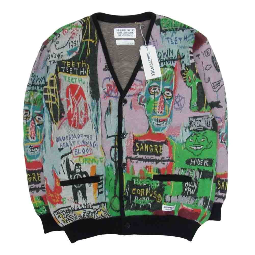 WACKO MARIA ワコマリア カーディガン 22AW BASQUIAT-WM-KN06 JEAN