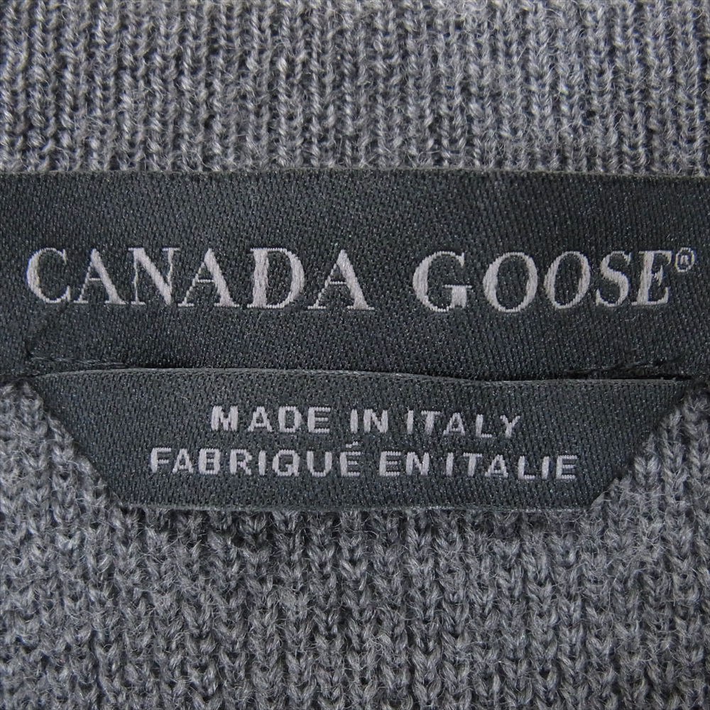 CANADA GOOSE カナダグース ニット 6965M Mcleod V Neck Sweater 袖