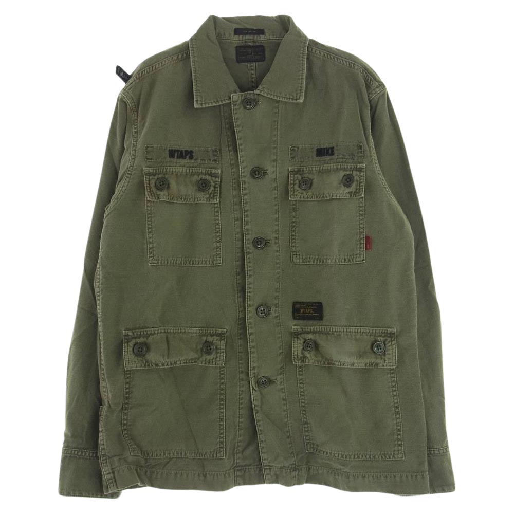 WTAPS ダブルタップス 長袖シャツ 13AW 132GWDT-SHM02 JUNGLE L/S