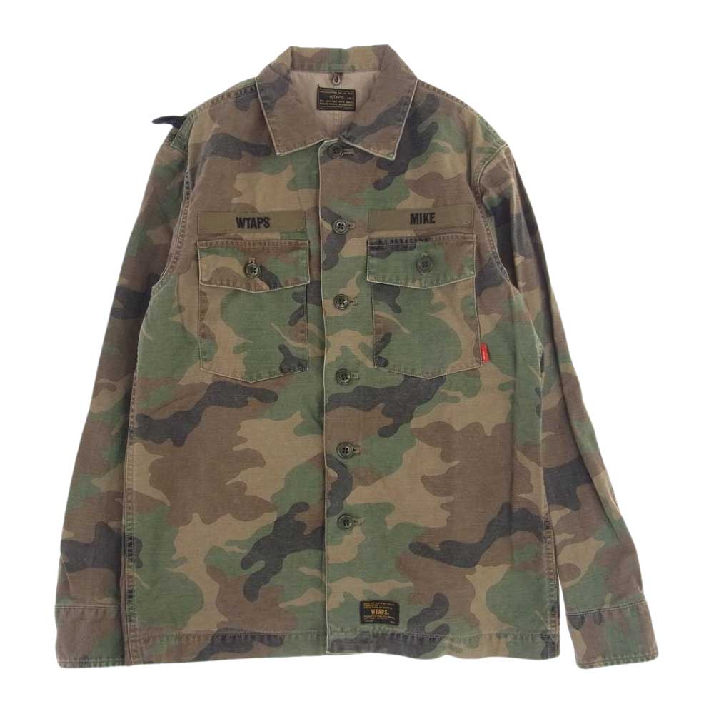 WTAPS ダブルタップス 長袖シャツ 15SS 151GWDT-SHM15 BUDS L/S 02