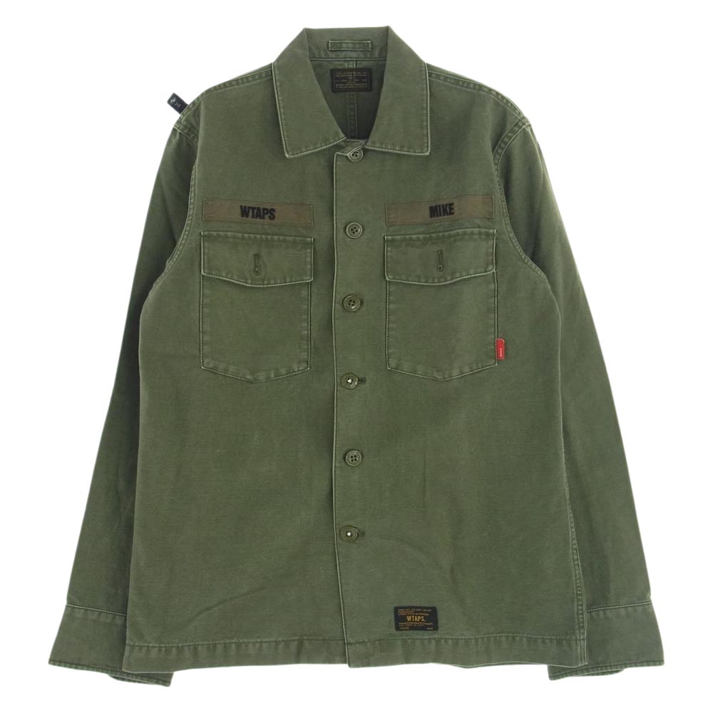 WTAPS ダブルタップス 長袖シャツ 13SS 131LTDT-SHM01 BUDS L/S SHIRTS ...