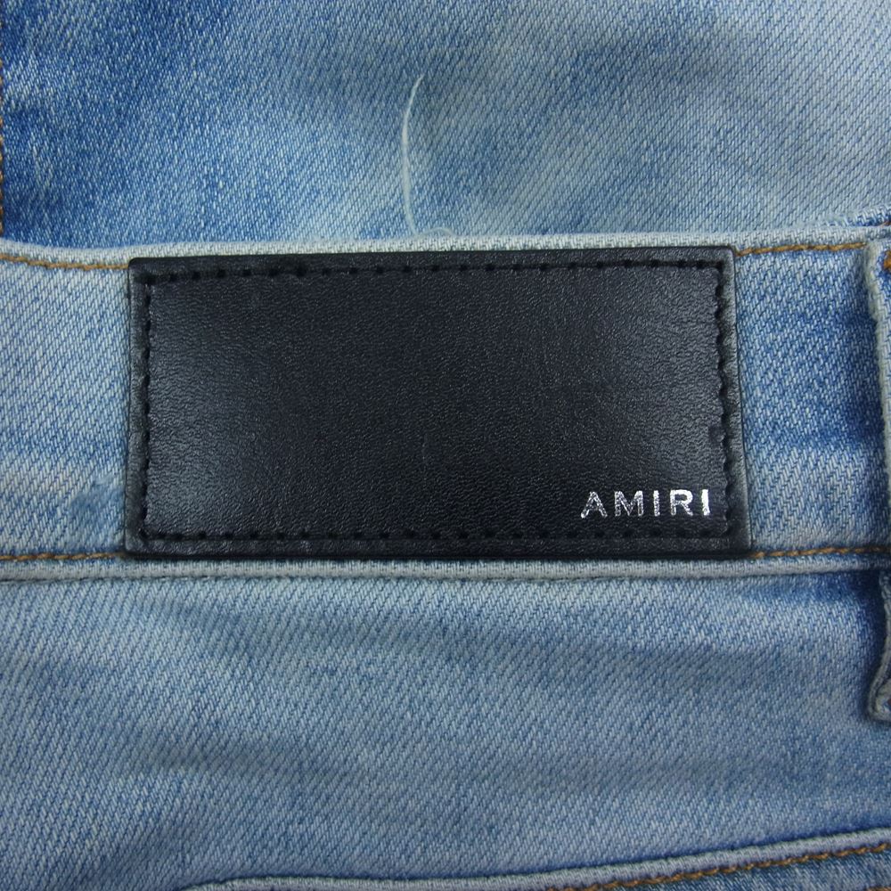 アミリ AMIRI デニムパンツ MAX13-DST 国内正規品 ペイズリー柄 ...