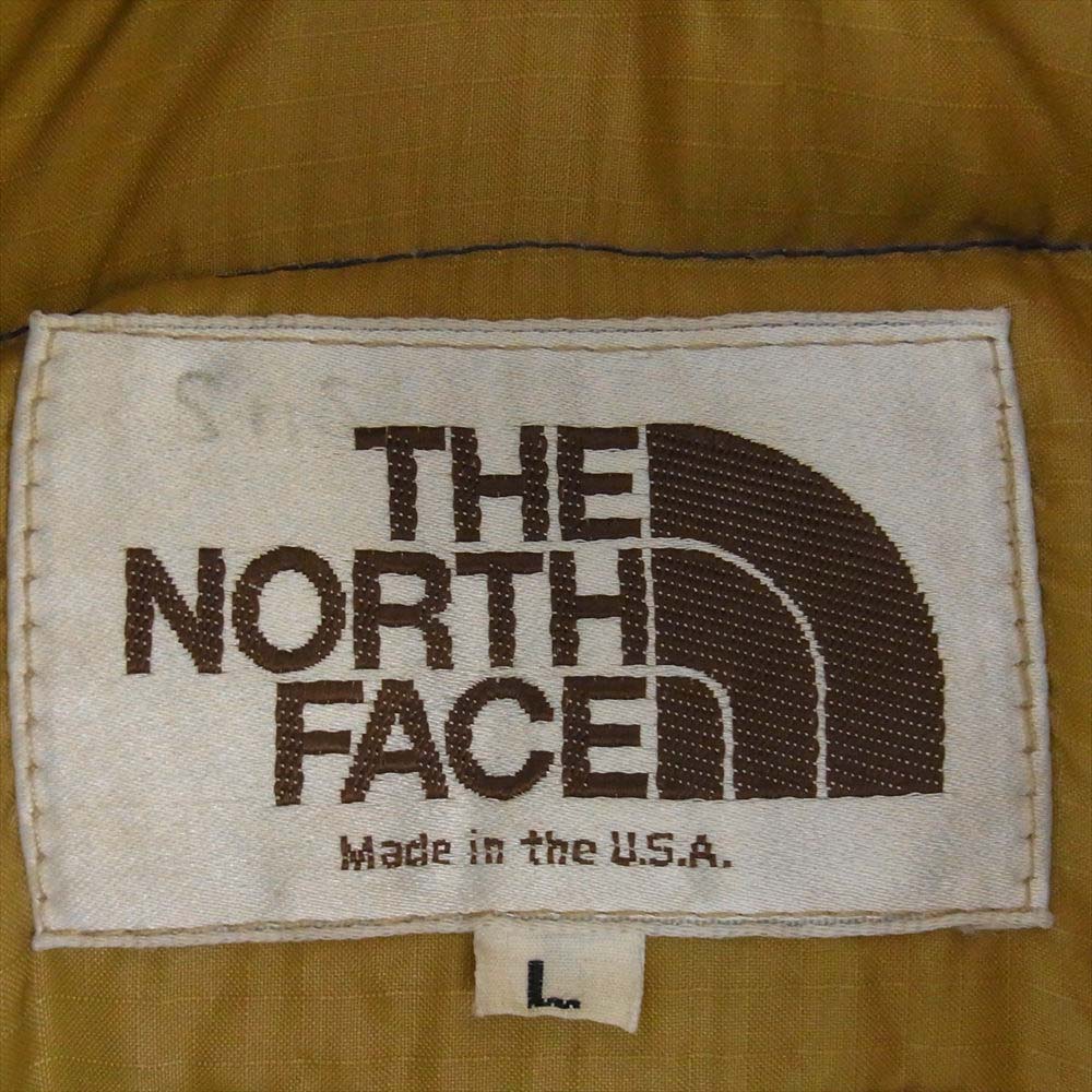 THE NORTH FACE ノースフェイス ダウンジャケット USA製 80s 茶タグ