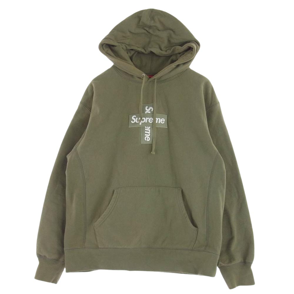 約655cm身幅Supreme シュプリーム パーカー 20AW Cross Box Logo ...