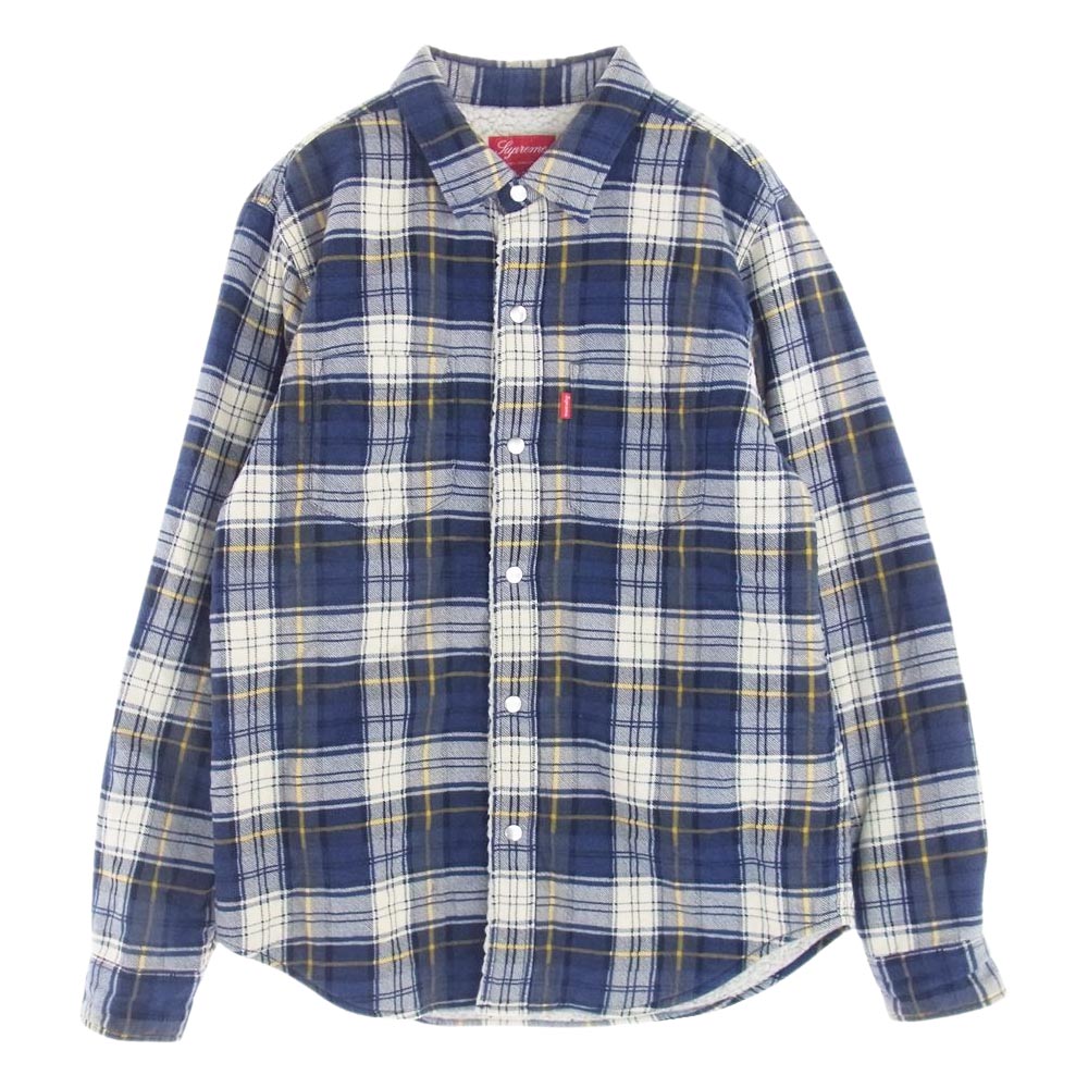 Supreme シュプリーム ジャケット 15AW Flannel Sherpa Shirt