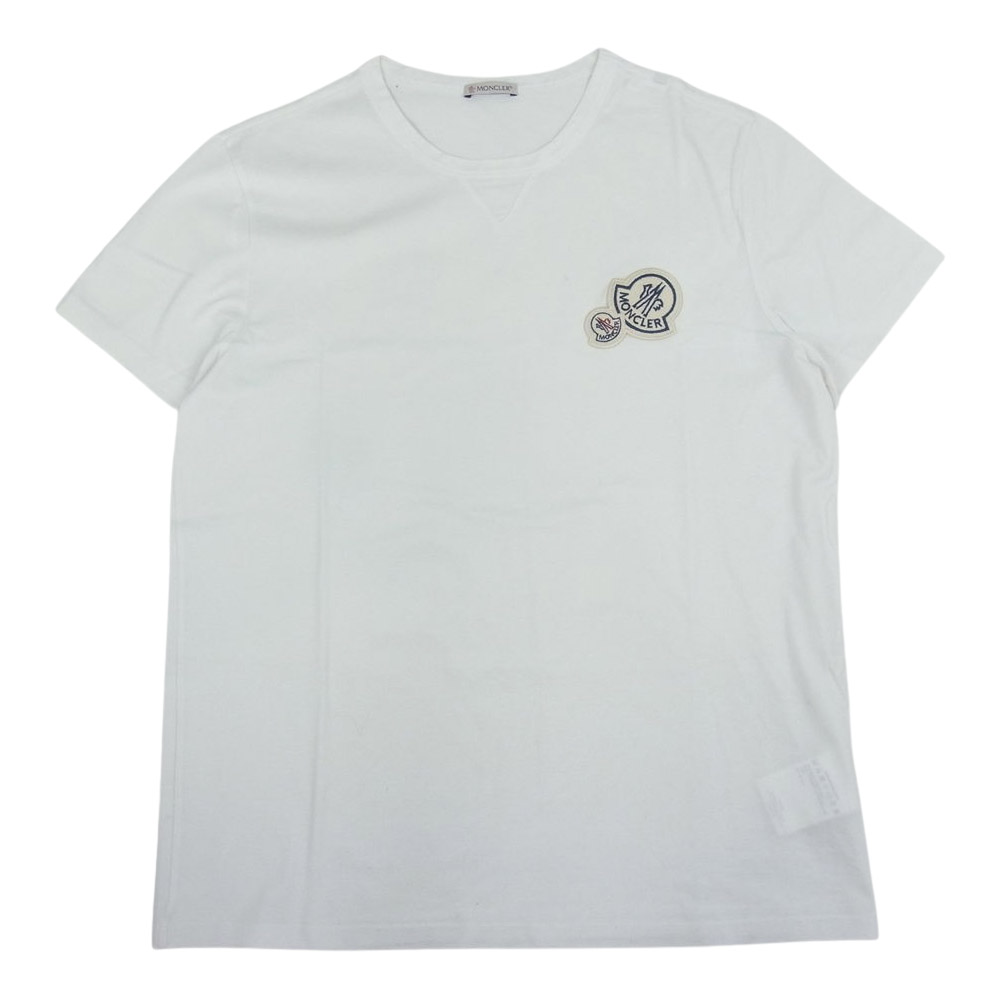 セール‼️MONCLER MAGLIA T-SHIRT ダブルワッペン　Tシャツ