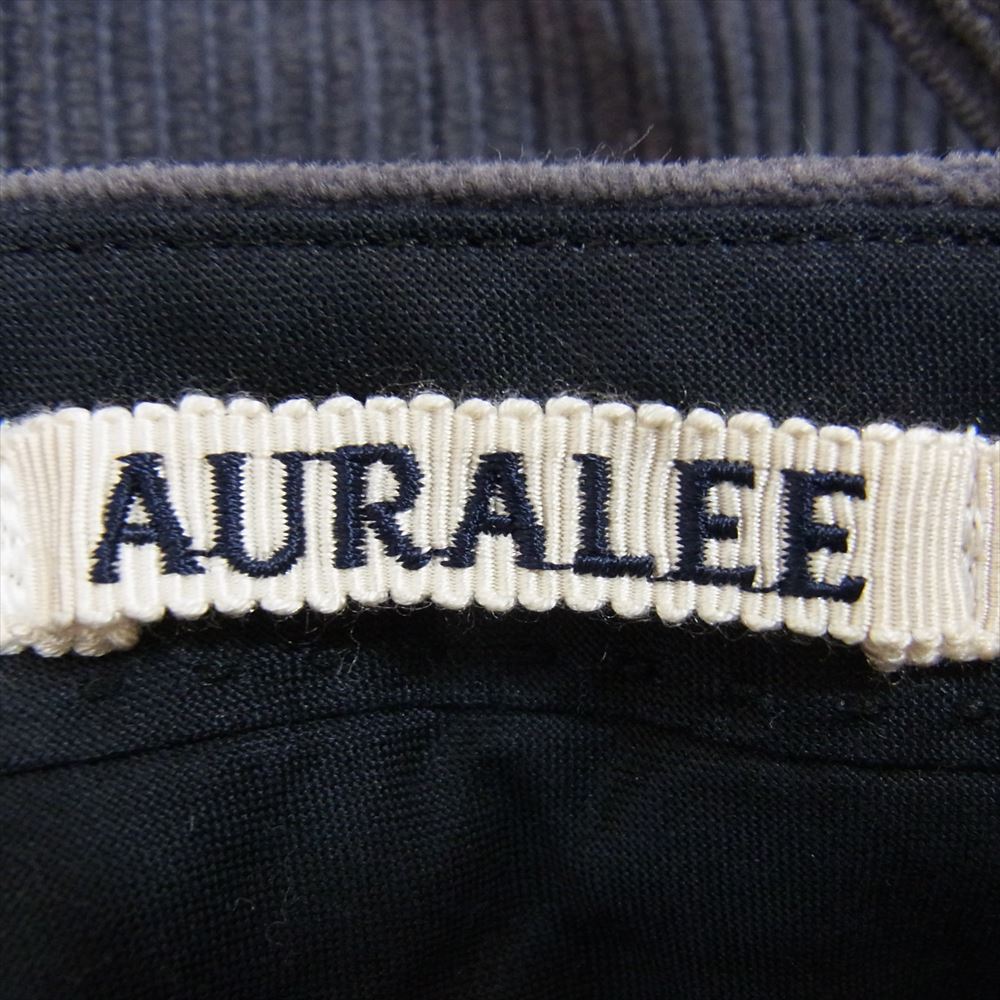 AURALEE オーラリー パンツ 19AW A9AP02FN WASHED CORDUROY TAPERED