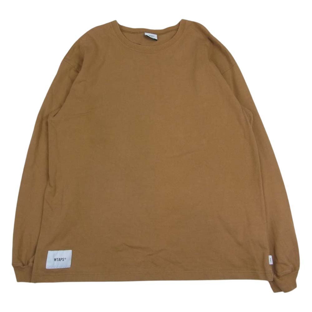 WTAPS ダブルタップス カットソー 19SS 191ATDT-CSM06 BLANK LS 01 TEE ...