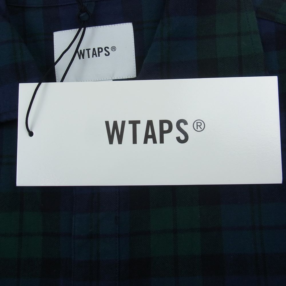 WTAPS ダブルタップス 長袖シャツ 22SS 221TQDT-SHM02 GREEN WCPO 02