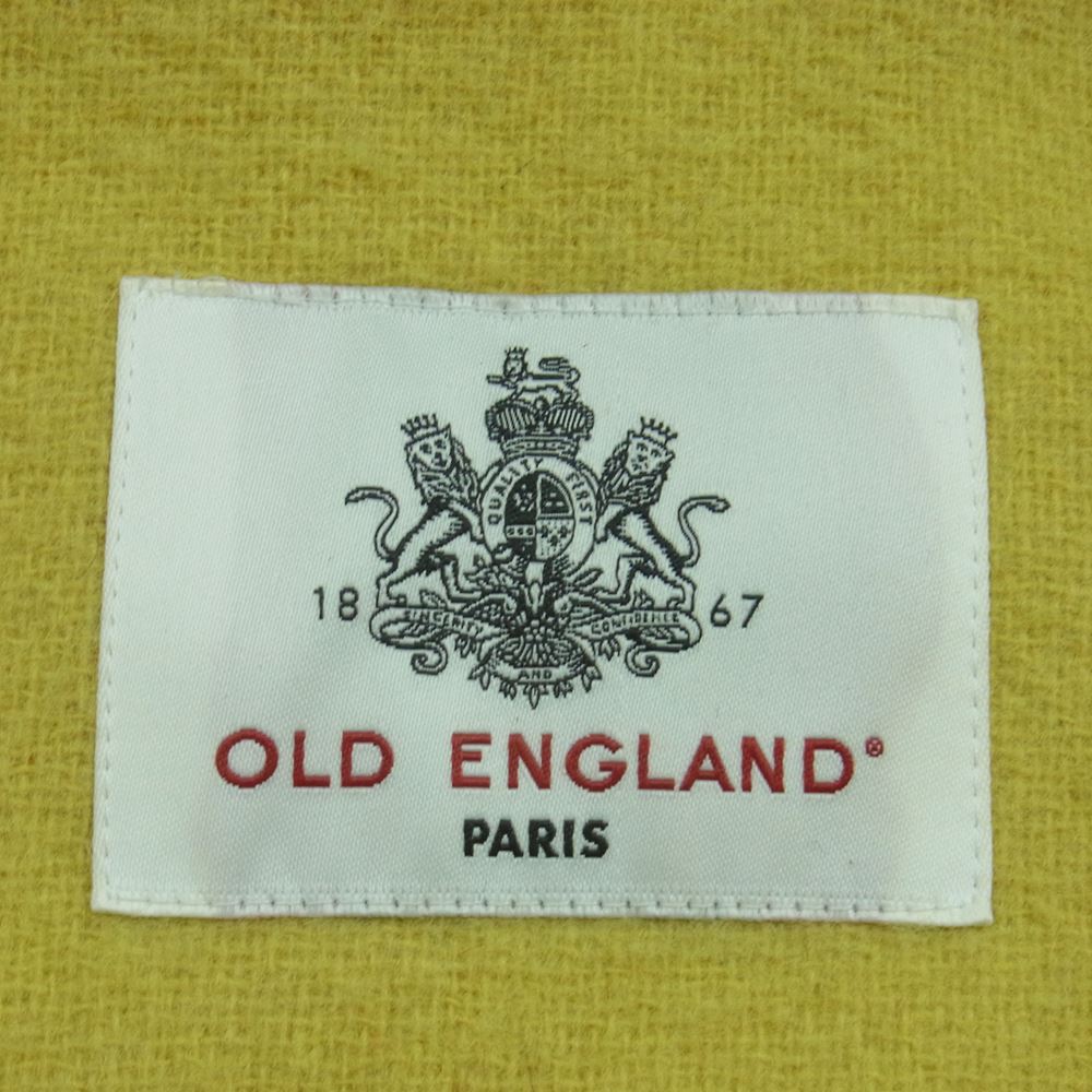 OLD ENGLAND オールドイングランド コート 英国 ヘリンボーン ウール ...