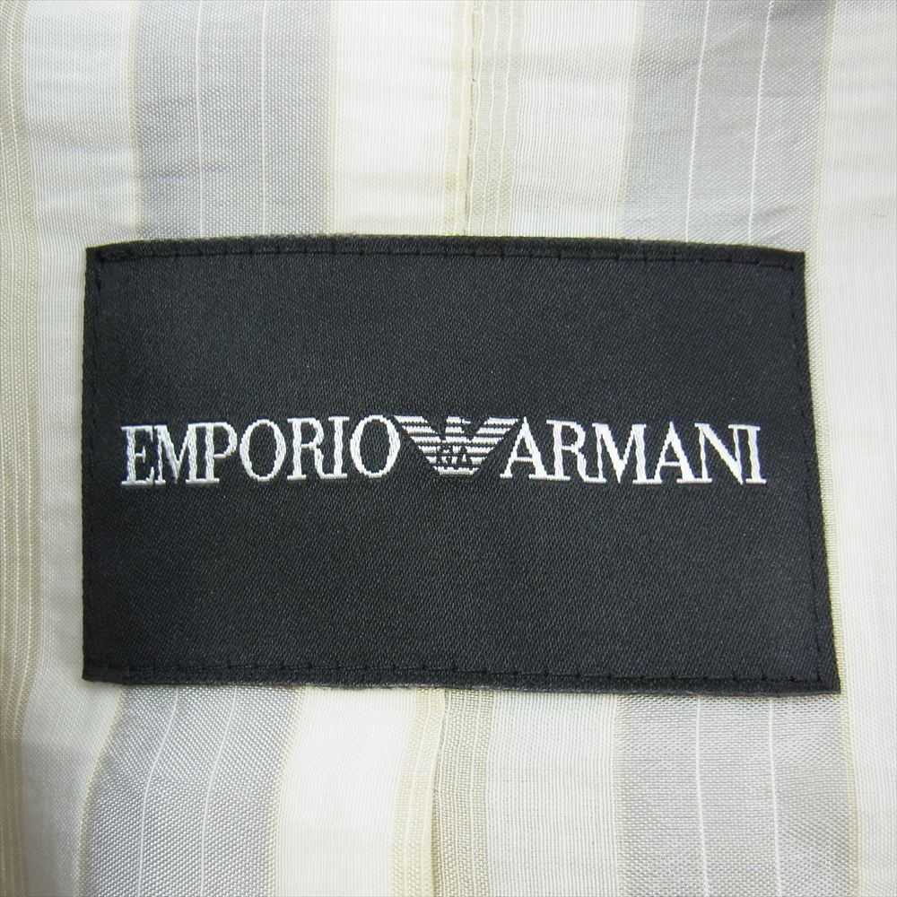 EMPORIO ARMANI セットアップ パンツスーツ テーラード グレーレディース