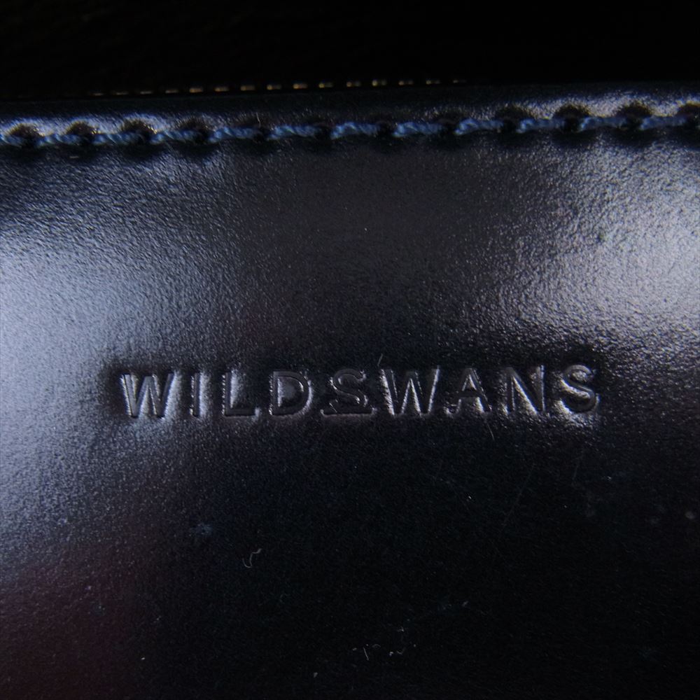 WILDSWANS ワイルドスワンズ 財布 SP-WAVE HC NVY×SD BK ウェーブ