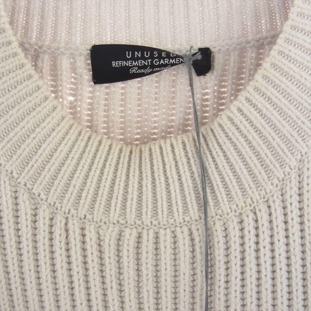 UNUSED アンユーズド ニット US1548-C220S3 3G pullover knit ポケット