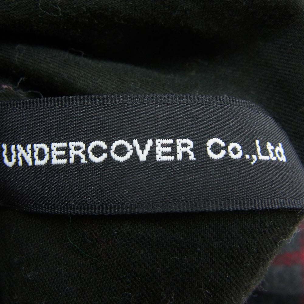 20aw UNDERCOVER WOOL CHECK SHRIVEL PANTSウールチェックパンツ - その他