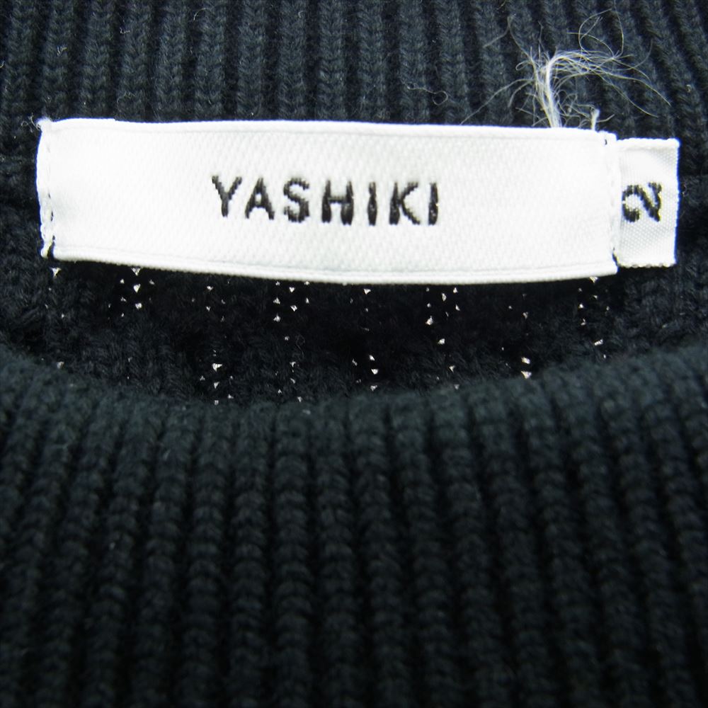 ヤシキ YASHIKI ニット 19AW YSK-19-AW-KN03 ARARE KNIT あられ ニット