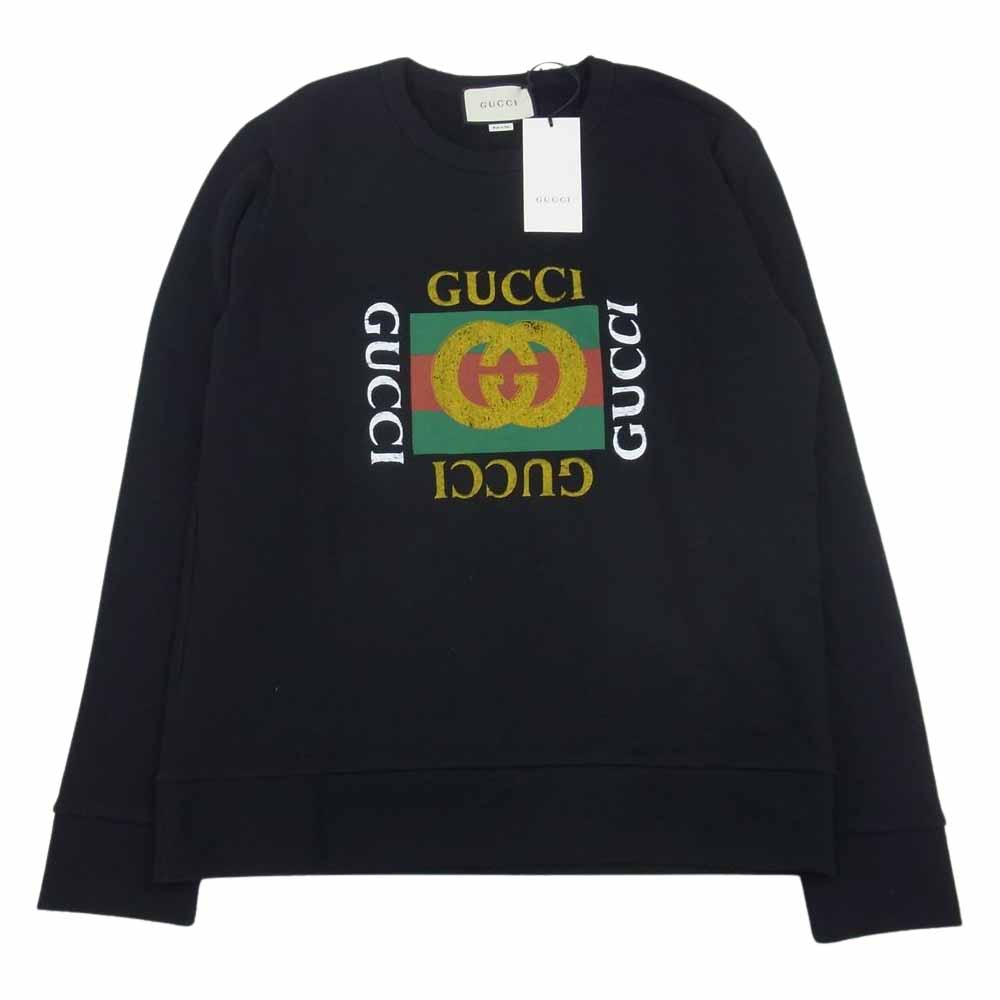 GUCCI グッチ スウェット 18AW 454569 X5J57 VINTAGE LOGO SWEAT