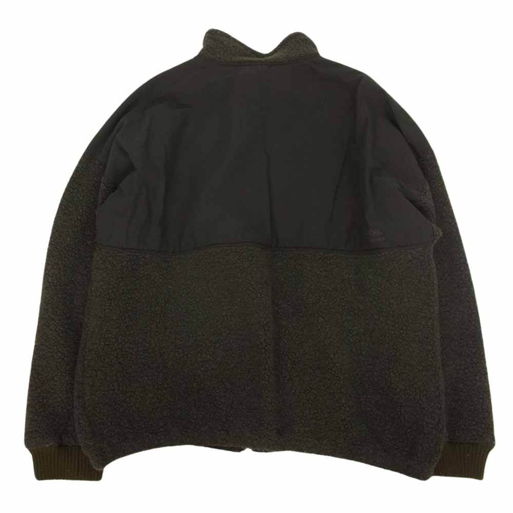 ナナミカ Vintage Wool Fleece Jacket SUAF275ジップボタンジップアップ