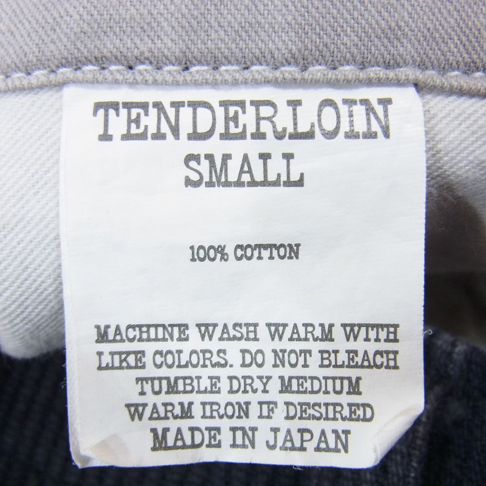 TENDERLOIN テンダーロイン パンツ BDP PIQUE WASH NAVY ピケ ワーク