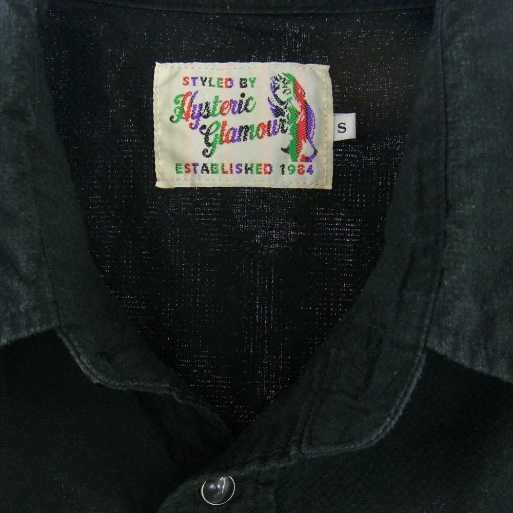 HYSTERIC GLAMOUR ヒステリックグラマー 長袖シャツ 02171AH15 × 野口