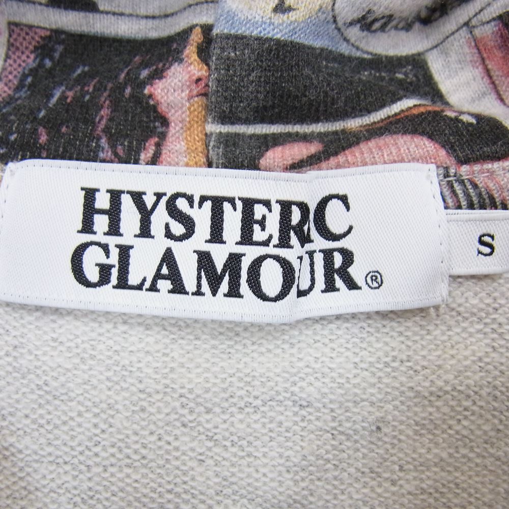 HYSTERIC GLAMOUR ヒステリックグラマー パーカー 0213CF06 コミック柄