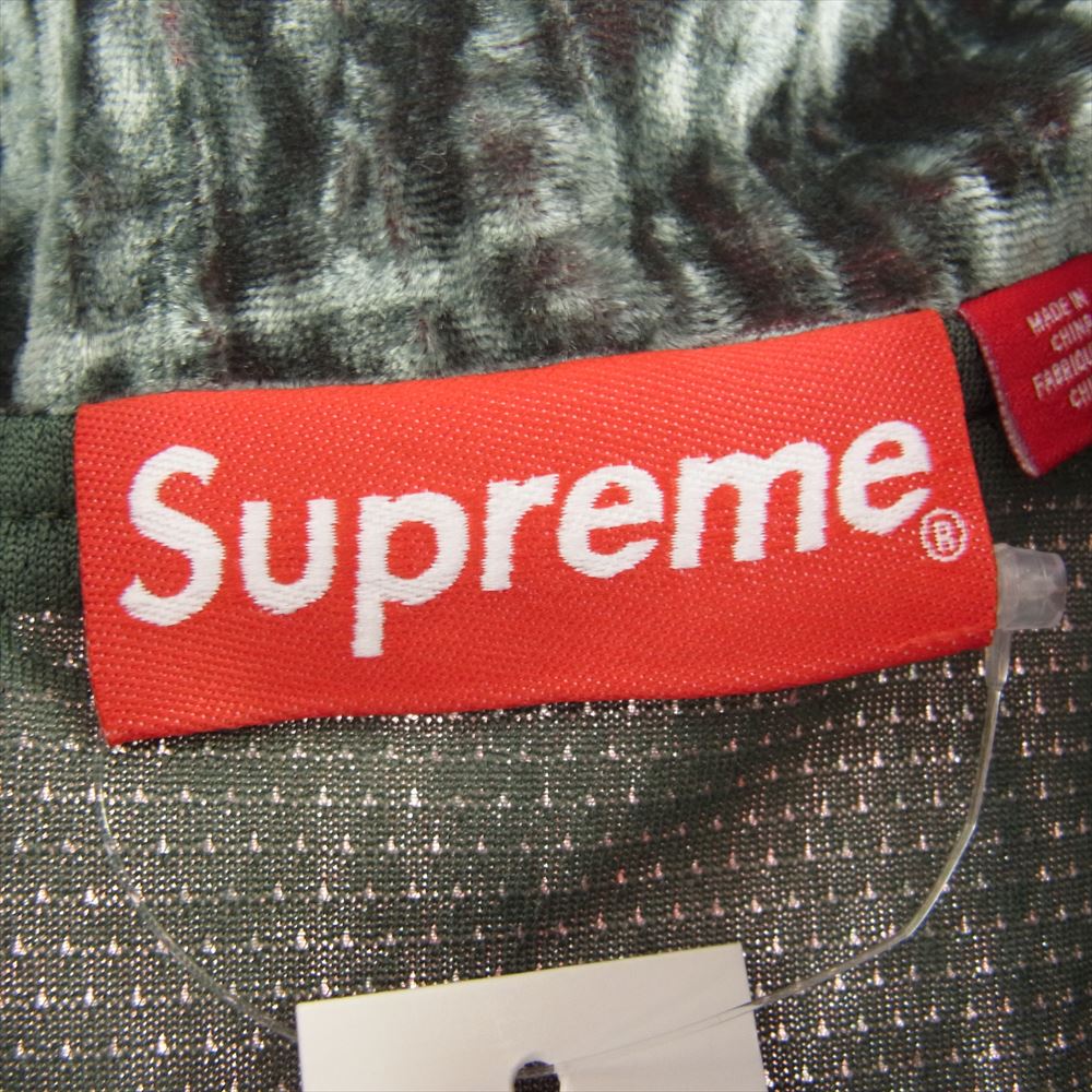 Supreme シュプリーム ジャケット 23AW Crushed Velvet Track Jacket