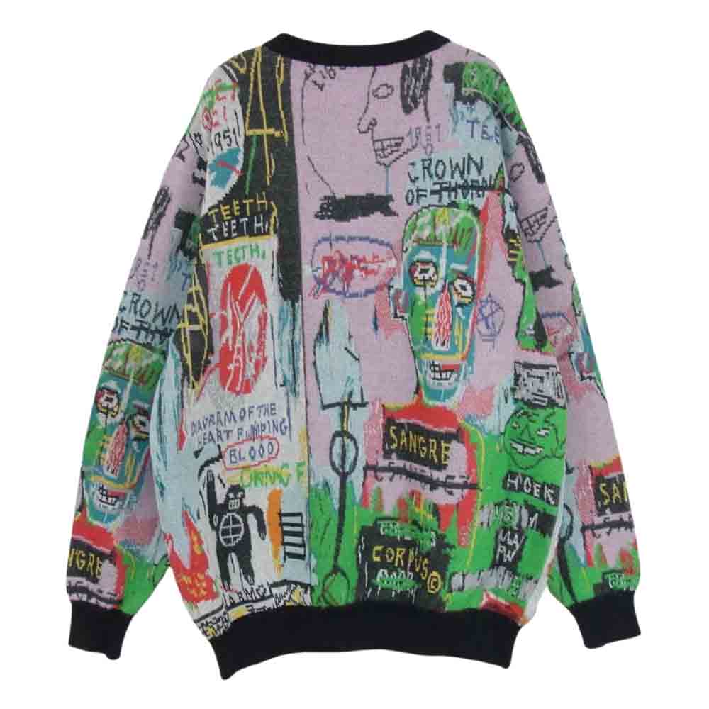 WACKO MARIA ワコマリア ニット BASQUIAT-WM-KN03 JEAN-MICHEL