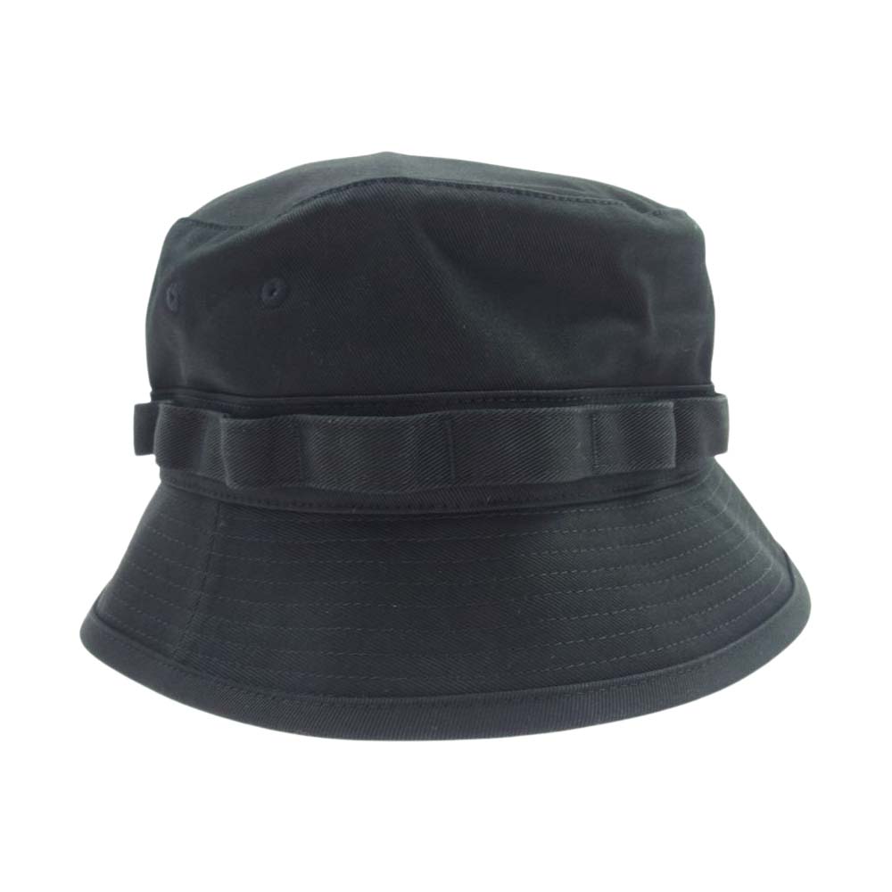 WTAPS ダブルタップス 帽子 21AW 212HCDT-HT16 JUNGLE 02 HAT ジャングル ハット ブラック  ブラック系【美品】約57cmつば長さ