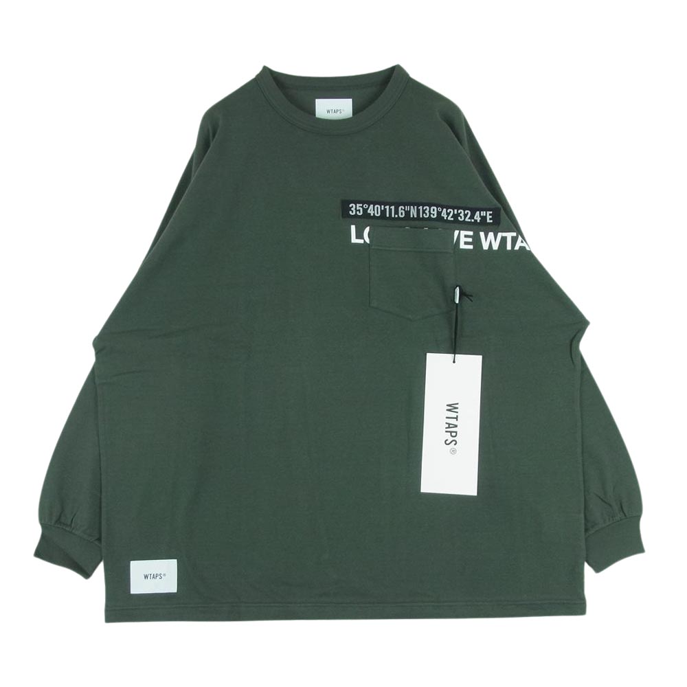 WTAPS ダブルタップス 長袖Ｔシャツ 22AW 222ATDT-CSM11 WTUBE LS