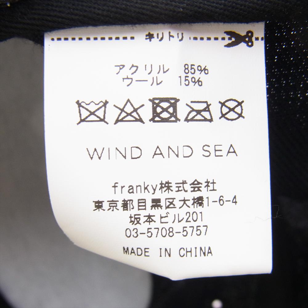 WIND AND SEA ウィンダンシー キャップ WDS-AC-160 SNAP BACK ロゴ