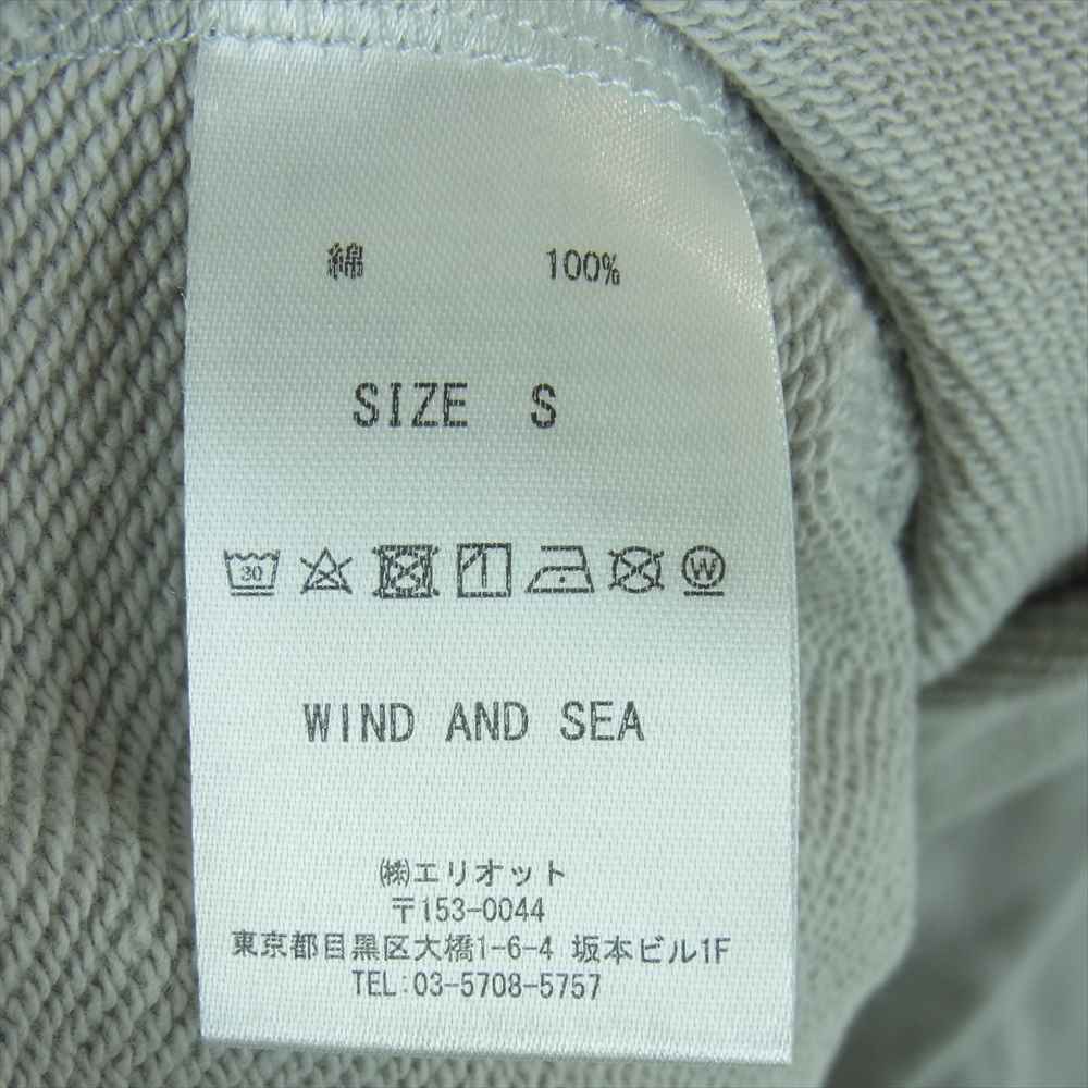 WIND AND SEA ウィンダンシー スウェット WDS-21S-TPS-07 AAAEEESSS