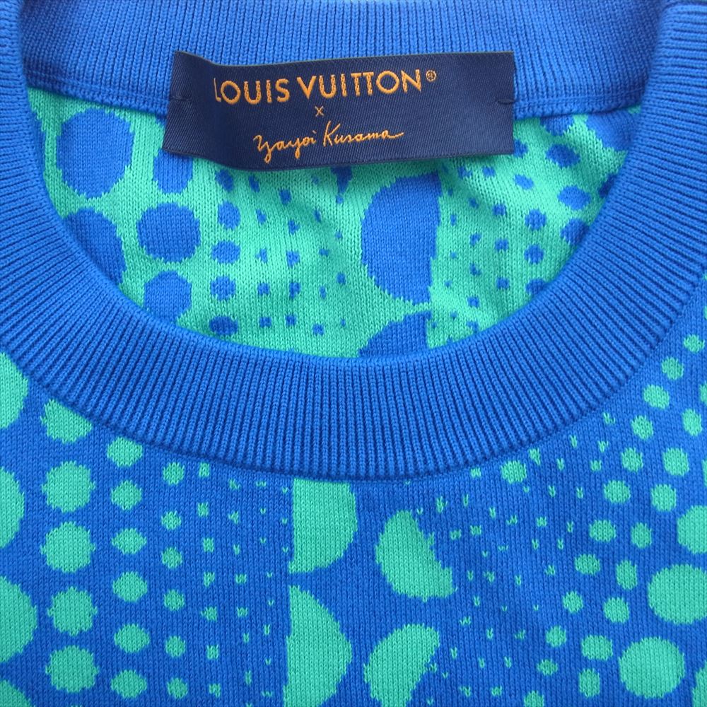 LOUIS VUITTON ルイ・ヴィトン ニット 23SS 1AB6PA × YK 草間彌生