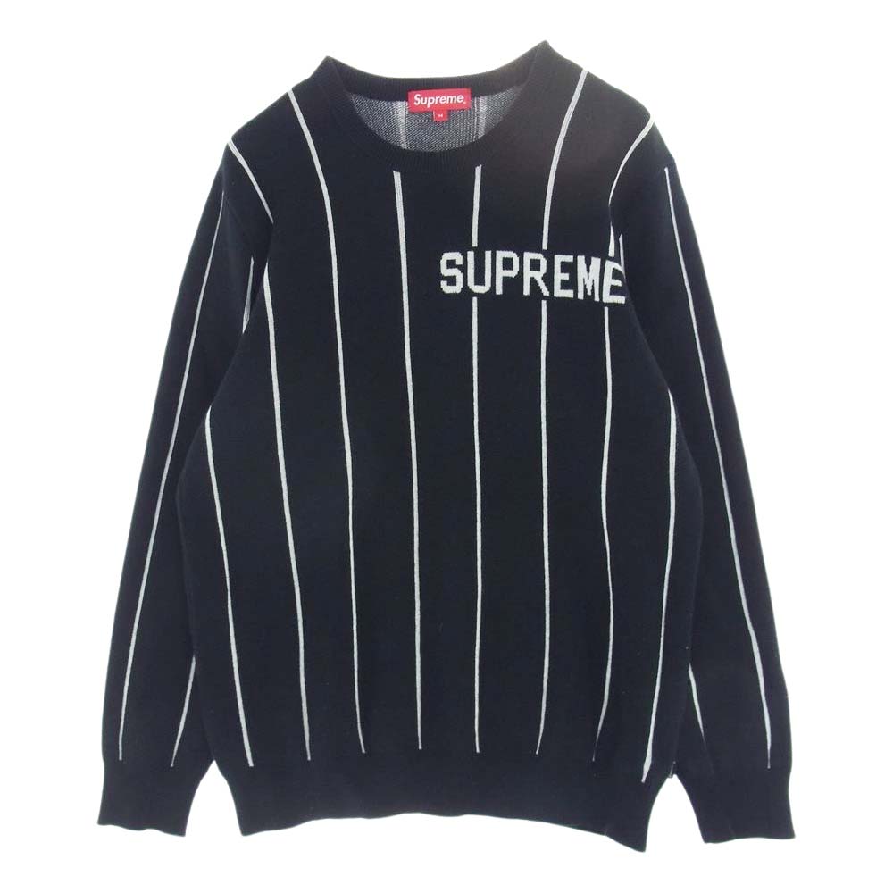 Supreme シュプリーム ニット 13AW Wide Pinstripe Sweater ワイド