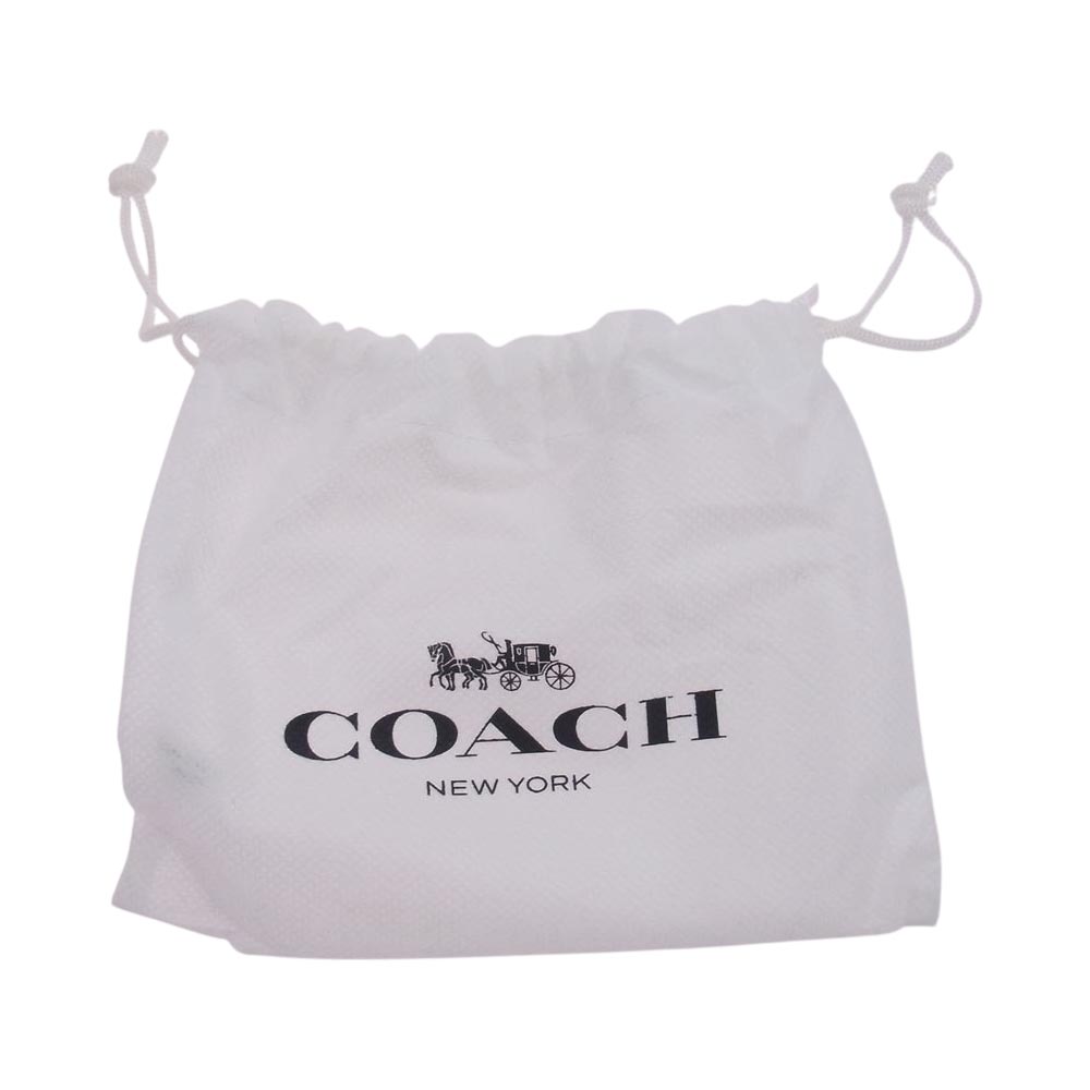 COACH カードケース 名刺入れ ネイビー