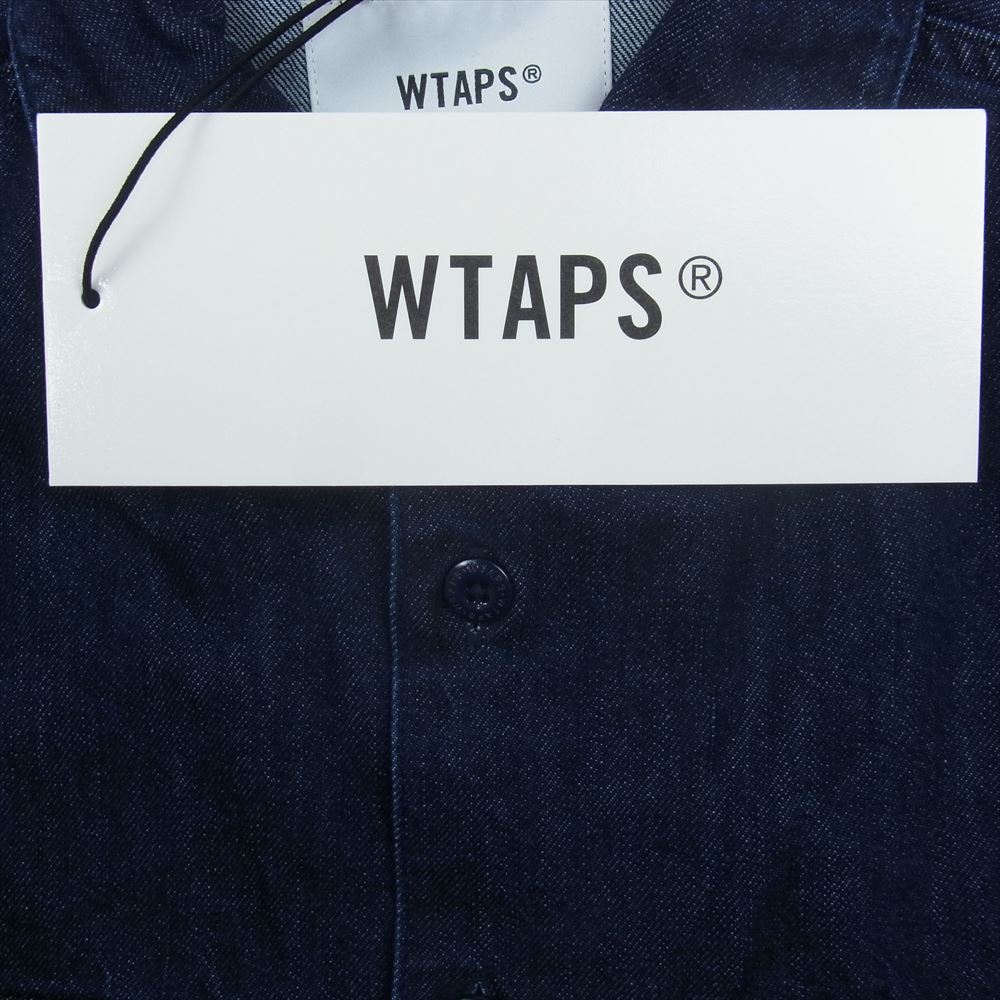 WTAPS ダブルタップス 長袖シャツ 23SS 231BRDT-SHM01 CBW LS DENIM