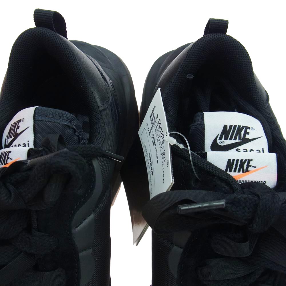 NIKE ナイキ スニーカー DD1875-001 × sacai VaporWaffle Black Gum