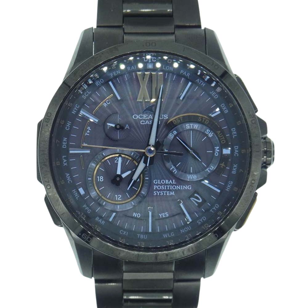 CASIO カシオ 時計 OCEANUS オシアナス 世界限定300本 OCW-G1000S-1AJR