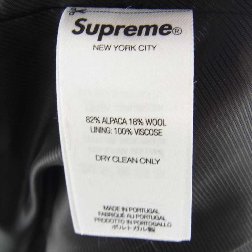 Supreme シュプリーム コート 21AW Loro Piana ロロピアーナ ALPACA