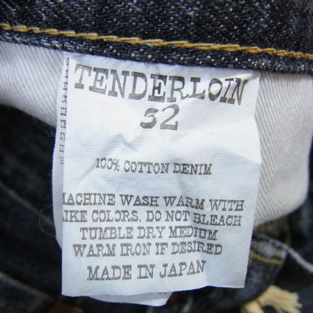 TENDERLOIN テンダーロイン デニムパンツ T-DENIM PNT WASH BLACK