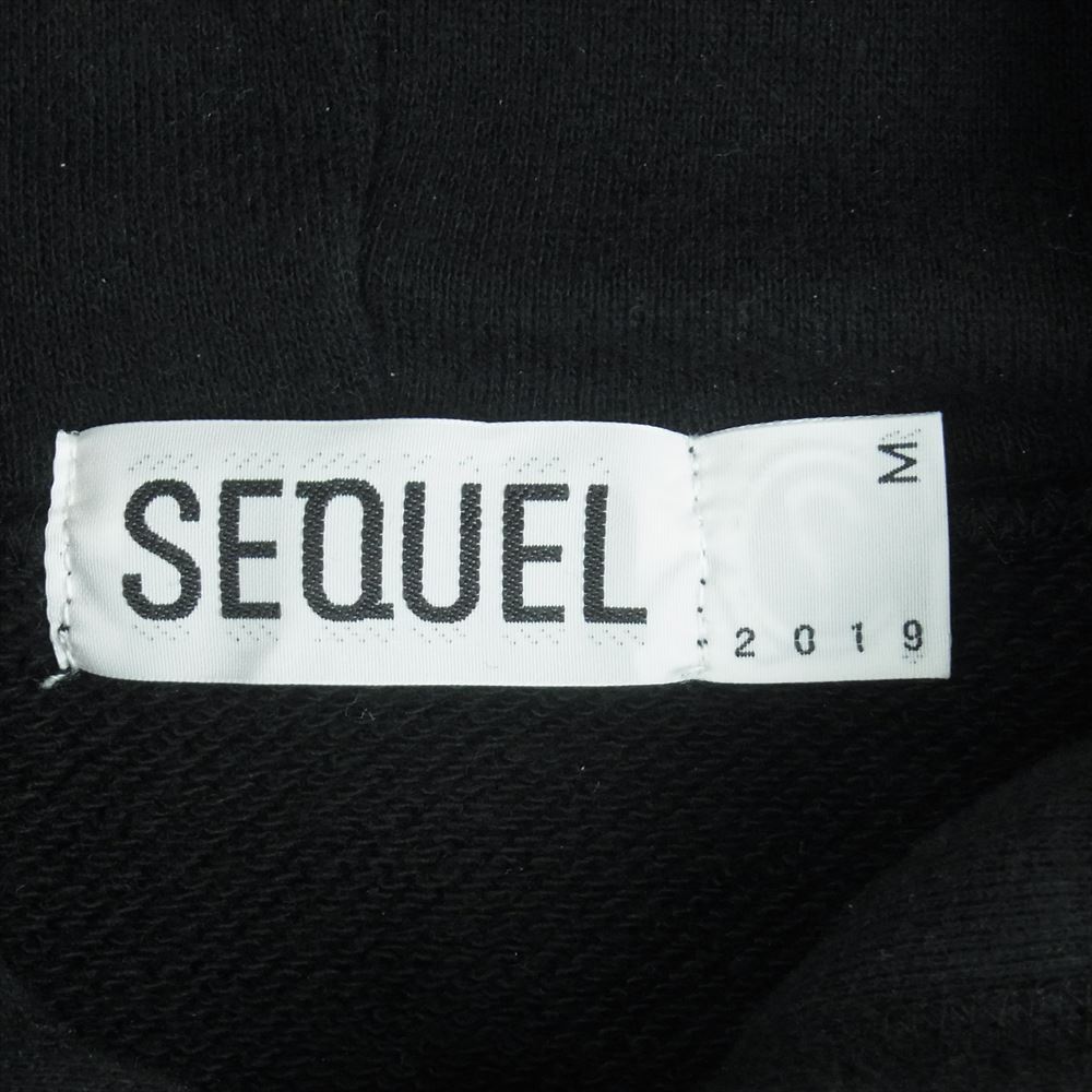 シークエル SEQUEL パーカー SQ-20AW-HD04 PULLOVER HOODIE ロゴ