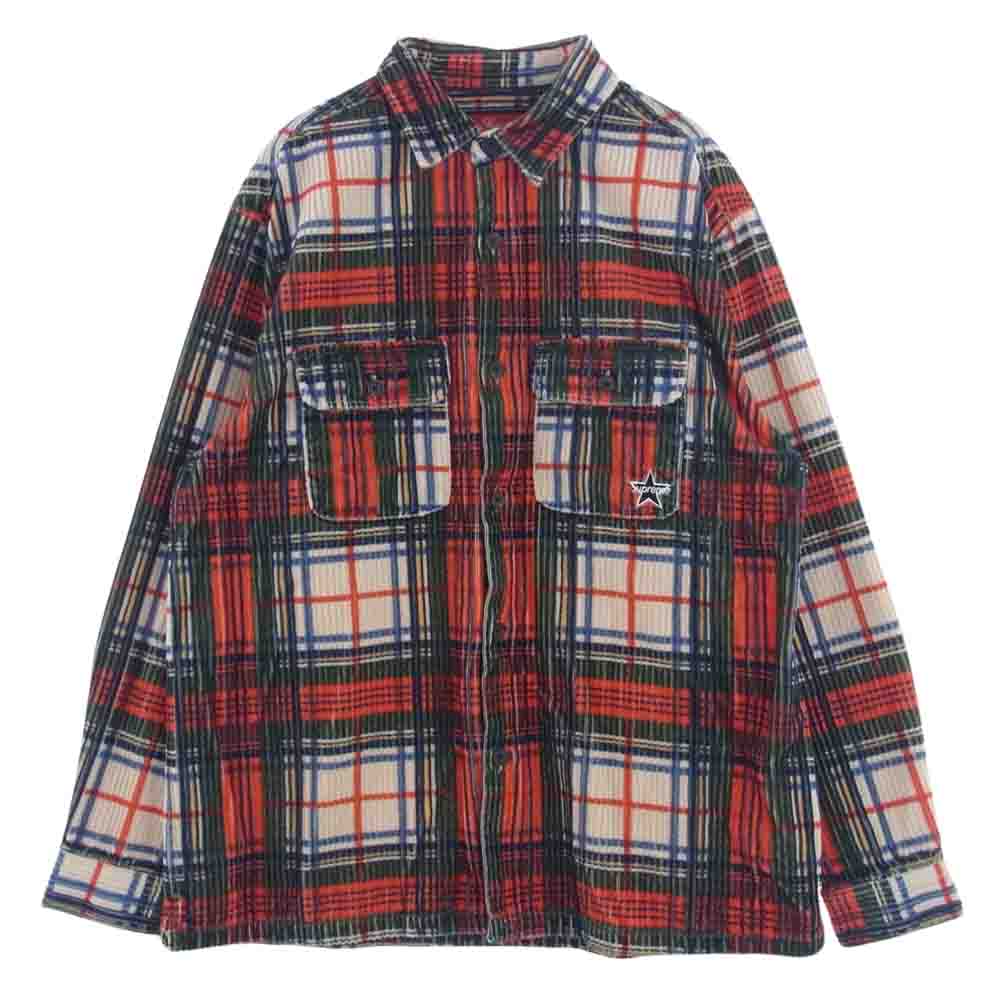 Supreme シュプリーム ジャケット 22SS Corduroy Plaid Shirt